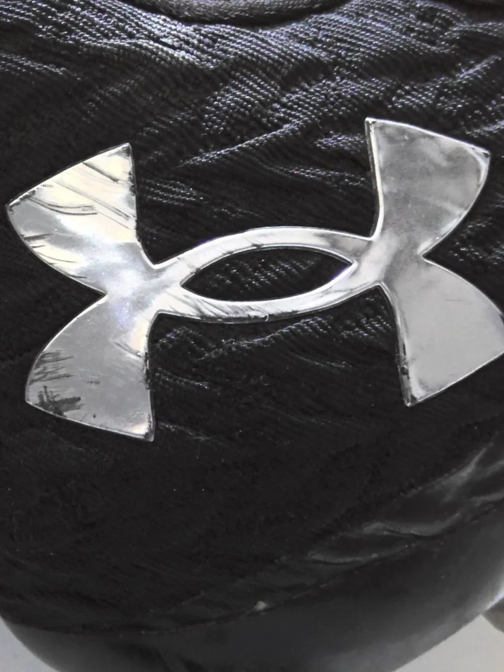Under Armour Spotlight Clone 3.0 MC Football Cleats Men's Black & Silver Sz 14